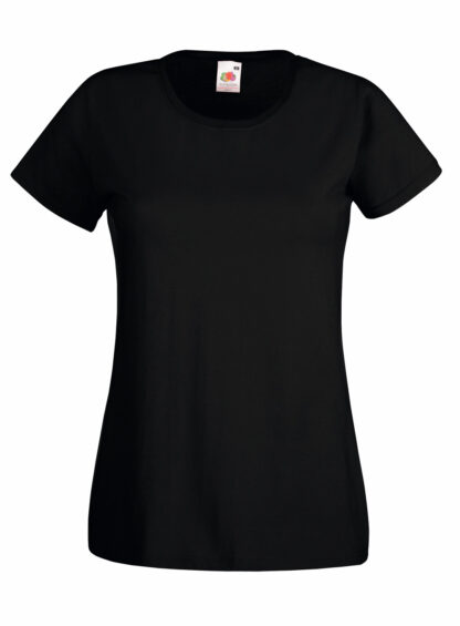 Fruit of the Loom Valueweight Lady fit nera