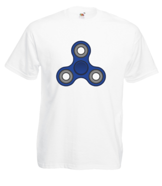 Fidget Spinner Blu: Maglietta + spinner!