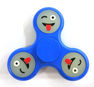 Fidget spinner con emoji fosforescenti