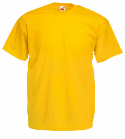 Fruit of the Loom Valueweight giallo girasole