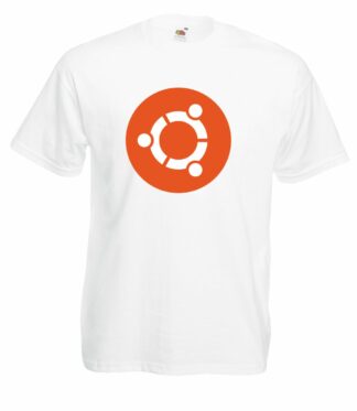 Ubuntu Circle of Friends - Arancio su bianco