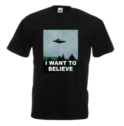 I want to believe