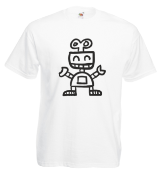 Rob il Robot - Maglietta bianca