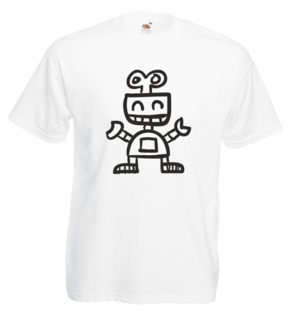 Rob il Robot - Maglietta bianca