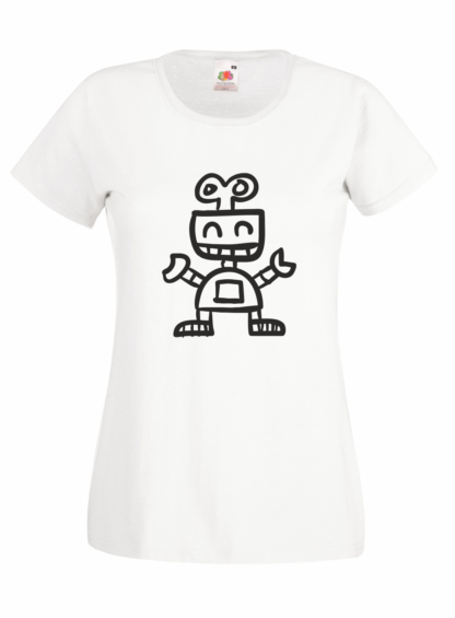 Rob il Robot - Maglietta bianca - immagine 2