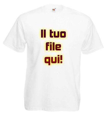 Maglietta unisex personalizzata