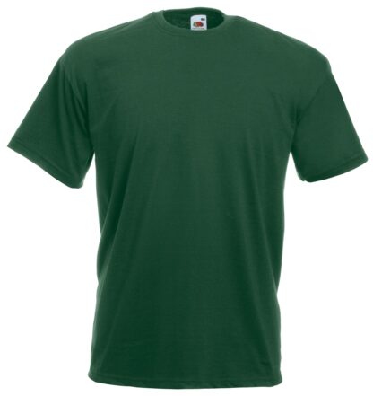 Fruit of the Loom Valueweight verde bottiglia