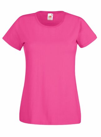 Fruit of the Loom Valueweight Lady fit Fucsia